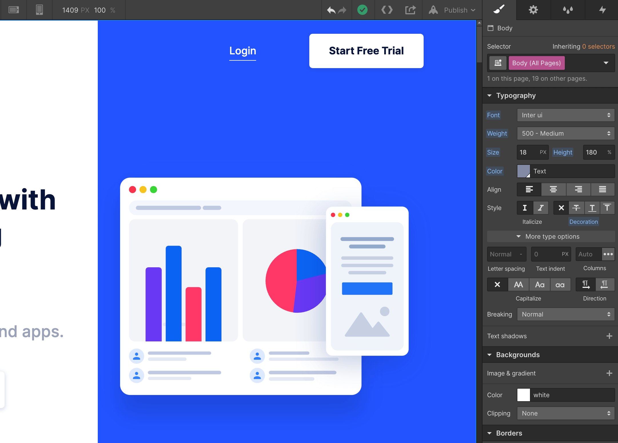 Fonts | Saasy Webflow Template